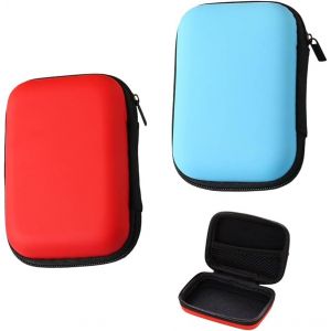 Mdy-2 Pièces Playing Cards Box,Etui Pour Cartes À Jouer Uno Humidité,Rangement Carry Pour Jeu De Cartes,Etui Rigide Avec Proche Filet,Convient Pour Les Cartes À Jouer, Les Câbles, Les Écouteurs, Hdd, - Neuf