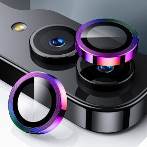 Protection d'objectif d'appareil photo pour Samsung Galaxy Z Flip 7 - [Gardez la prise de vue e] incassable HD 9H en verre tremp&eacute; &eacute;cran anneau en m&eacute;tal coque accessoires titane - Neuf