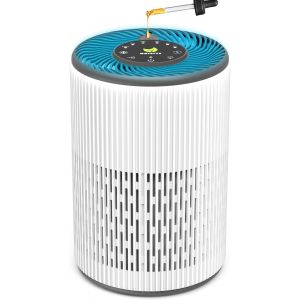 CHECARZHN--NO1-Purificateur D'Air Portable Pour Les Personnes Allergiques Avec Arôme, Veilleuse, Minuterie, Mode Repos (20 Db), Filtre À Air Hepa Contre La Moisissure, La Poussière, Le Pollen, Les Od - Neuf