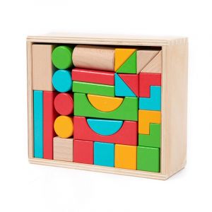 En caoutchouc et de la Mousse de Blocs de Jeu de Construction - Creative Jouet éducatif pour les Enfants - 50 pièces Multicolore Cube Jeu - Neuf