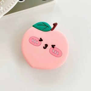 Support De Téléphone À Poignée Pliable,Fruits Fraises,Pour Iphone 17 16,Samsung,Prise Tok,Support De Doigt De Poche,Support Griptok.Peach. - Neuf