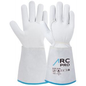 NouvelHorizonstore-ARC Pro Gants de travail pour soudeurs - Gants de protection en cuir pour soudeurs - EN 388/12477-12/3XL (Lot de 1) - Neuf