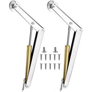 2 Pi&egrave;ces Ressort &agrave; Gaz,Amortisseurs &agrave; Gaz D'origine,100N Amortisseurs &agrave; Gaz,Ascenseur Support de Couvercle Charni&egrave;re,Pour Levage De Porte Armoire Meuble Cuisine Amortisseur Charni&egrave; - Neuf