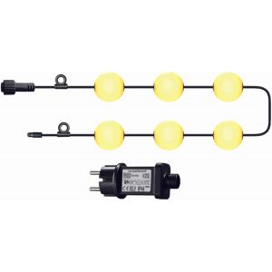 Lbgwp60-D'extérieur 6 Boules Ampoule Led Bolly Light 5,5m Avec Crochet - Neuf