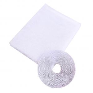 Auto-Adhésif Insectes Écran De 4 Pièces Pour Windows, Blanc Moustiquaire, Bureau À Domicile Salon De Protection - Neuf