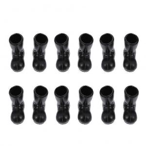 12pcs Miniature de No&euml;l, Bottes Festival du Bureau des D&eacute;corations de Minuscules Bottes de No&euml;l - Neuf