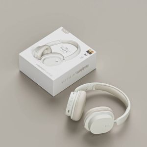 Casque d'&eacute;coute Bluetooth d'origine SY-T2 haute qualit&eacute; r&eacute;duction du bruit Microphone sans fil &eacute;couteur filaire casque de joueurs WHITE - Neuf