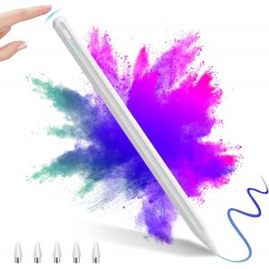 Stylus Pen for Touch Screens - High Sensitivity Capacitive Pen Universal Compatible with iPad Pro/Mini/Air, iPhone, Samsung Galaxy, Xiaomi, Lenovo and Android Tablets - Superior Precision - Neuf