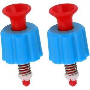 CHECARZHN--NO1-Lot De 2 Valves De Décompression De Sécurité Durables Pour Arroseur De Jardin - Pour Sac À Dos De 3 L/5 L/8 L - Neuf