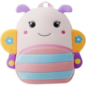 Sac À Dos Enfant Garderie Maternelle Sac Creche pour Garçons Et Filles Mignon Sac À Dos École Maternelle Animal 3D Doux Peluche Cartable Bébé pour Utilisation Quotidienne À L'extérieur 3 À 7 Ans - Neuf