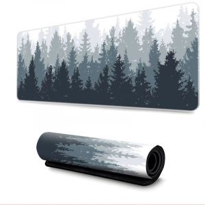 Grand tapis de Souris de Jeu¿800×300×3mm) avec Bords Cousus, Semelle antidérapante en Caoutchouc Naturel de Base, Clavier Lavable Tapis, Bureau, Tapis de Gamer, Bureau. - Neuf