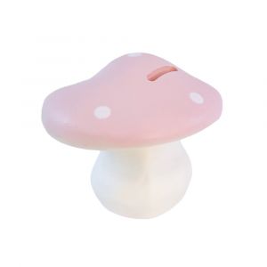 Tirelire Champignon Rose - Neuf