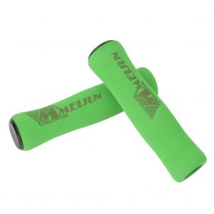 1 Paire De V&eacute;los De V&eacute;lo De Cyclisme &Eacute;ponge De Guidon Poign&eacute;es Antid&eacute;rapantes De V&eacute;lo De Montagne (Vert) - Neuf