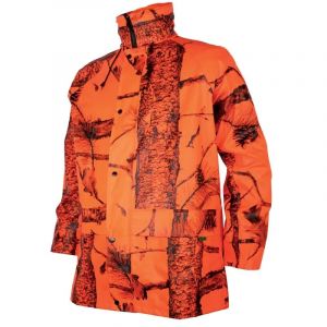 Veste De Pluie Treeland &Eacute;tanche Camo Orange Blaze M &Agrave; 4xl - Neuf