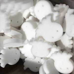 5 / 10Pcs Éponge à Écume Absorbant L'huile Forme De Tortue Nettoyer Les Accessoires Nettoyants Éponges Flottantes Pour Bain À Remous,Piscine Et Spa - Neuf