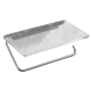 No-Punch Roll Holder Accessoires de salle de bain Argent - Neuf