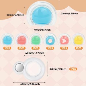 Color Filter Set Compatible with Fuji Instax Mini 12 Camera Filter Instant Special Effect Filter Yellow Pink Blue Green Compatible with Selfie Mirror for Fuji - Neuf