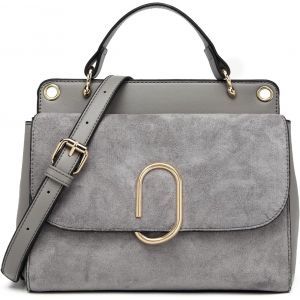 CAUC-Sacs Port&eacute; Epaule Femme,Petit Sac &agrave; Main Bandouli&egrave;re,Sac &agrave; Rabat &Eacute;l&eacute;gant avec Suede et PU Cuir - Neuf