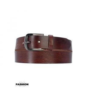Ceinture En Cuir - Sullivan - Marron - 100% Vachette - Largeur 4cm - Fashion - Neuf