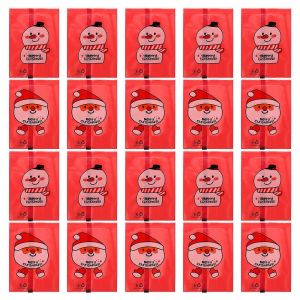 100Pcs Bonbons de No&euml;l Sacs de papier d'emballage de Bonbon &agrave; la Chaleur Sceller les Sacs d'Emballage Sacs-Cadeaux - Neuf