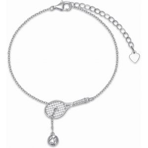 Bracelet En Argent Sterling Pour Raquette De Tennis, Baseball, Ananas, Requin, Tortue - Cadeau Pour Femme - Neuf