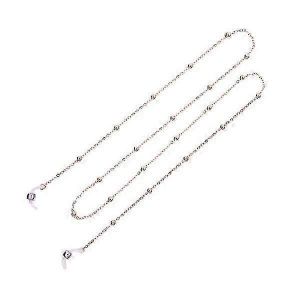 Femmes Lunettes Sangle Style Litt&eacute;raire Lunettes Or Rose Cha&icirc;ne Pendentif Cou Lunettes Cha&icirc;ne Lunettes De Soleil Porte-Sangle Anti-D&eacute;rapant Lunettes Retainer - Neuf