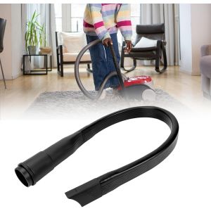 Embout Suceur Plat Flexible, Brosse Buse Universelle Clipsable Aspirateur, Accessoire pour Tous les Aspirateurs avec Raccord 35/32 mm pour le Nettoyage Sous Meubles et Si&egrave;ges Voiture - Neuf