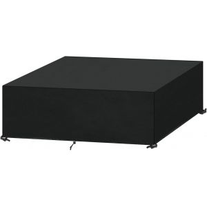 Ulteronixshop-Housse Salon De Jardin Exterieur Bache Table De Jardin, Robuste Tissu Oxford, Imperm&eacute;able, Coupe-Vent, Anti-Uv, Housse De Protection Pour Mobilier De Jardin, Rectangulaire, 210x140x80cm - Neuf