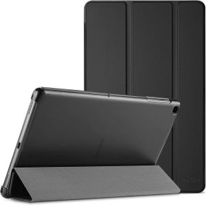 Coque pour Galaxy Tab A7 10.4"" (T500 T505 T507) en 2020, &Eacute;tui Housse de Protection Anti-Chute, Rabat Magn&eacute;tique Stable, Ultra L&eacute;ger et Classique-Noir - Neuf