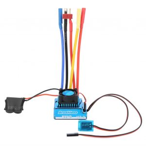 Controleur De Vitesse Electronique Sans Balais, Etanche A La Poussiere Et A L'eau, Pour Voiture Telecommandee 1/10, Modele 45a - Neuf