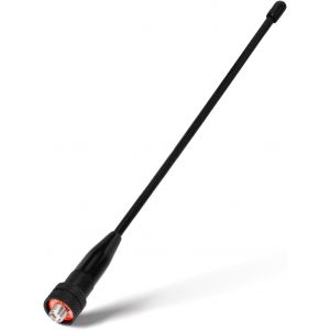 High Gain 2.15dBi Antenna VHF/UHF136-174MHz/400-470MHz Dual Band Flexible Antenna Connector SMA Compatible with UV5R,UV5RA,UV-5RB,5RC,Etc - Neuf