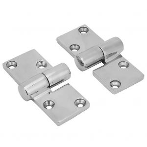 2pcs Gauche Et Droite Take Apart Charni&egrave;re En Acier Inoxydable Bateau Deck Accessoires 90 * 38mm - Neuf