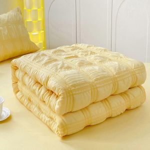 Couette Fine En Seersucker Toutes Saisons, Format Queen/Full, 180 X 220 Pouces, Douce, Respirante Et Rafra&icirc;chissante, Couverture L&eacute;g&egrave;re - Neuf