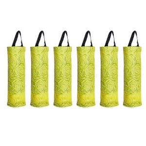 Sac en plastique,support de rangement,cuisine,épicerie,sac à ordures,sac de rangement rond,articles divers,boîte de rangement murale,rangement de cuisine - Neuf