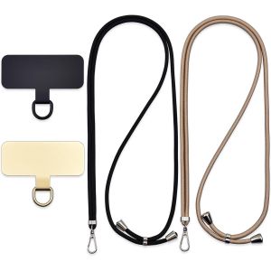 Kal-Cordon Universel Pour Téléphone Portable, Autocollants Métalliques Pour Téléphone Portable, Cordes Réglables, Bretelles Ou Bretelles Pour Libérer Les Mains. - Neuf