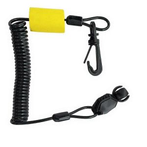 278003400 Nouveau Cordon De Securite Avec Clip Pour Cle, Compatible Avec Rxt Rxp Spark 900 Wake Gtx 278003410 278002843 - Neuf