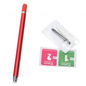 Stylets a controle precis, alliage d'aluminium, haute durabilite, silencieux, sans delai, lisse, tactile intelligent, rouge - Neuf