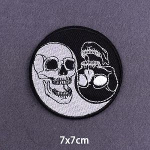 Punk Magic Ball Patch Fer Sur Patchs Brodés Pour Vêtements Patchs Thermoadhésifs Sur Vêtements Hippie Rock Biker Patch Couture - Neuf