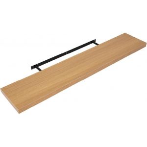 &Eacute;tag&egrave;re Flottante / 3 Tailles s&eacute;par&eacute;es et 4 Options de Couleur/Panneau Creux de 3,8 cm d'&eacute;paisseur/Chambre &agrave; Coucher/Cuisine/Salon/Bureau (ch&ecirc;ne, 120 cm) - Neuf