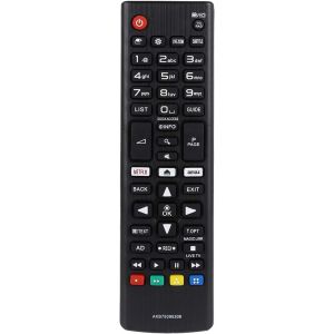 SUBZONAL-T&eacute;l&eacute;commande de rechange LG AKB75095308 pour manette LG Smart TVs Compatible avec tous LG Smart LCD LED 3D HDTVs - Non Configuration Required T&eacute;l&eacute;commande universelle LG Commandes - Neuf