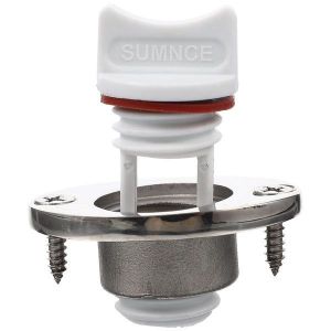 Bouchon De Vidange De Kayak En Acier Inoxydable De Qualité Supérieure - Bouchon De Vidange Durable Pour Une Protection Contre L'eau Et Une Installation Facile - Neuf