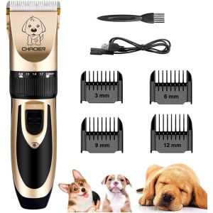 Dog Clippers Electric Trimmer Low Noise Trimmer For Cats Dogs And Pets With Long And Thick Hair - Neuf