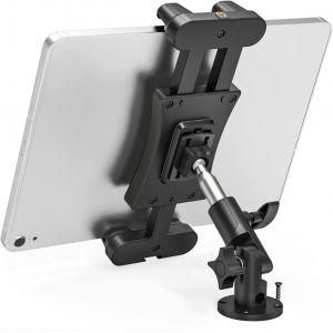 Support Tablette Camion Mural R&eacute;glable &agrave; 360 Degr&eacute;s pour iPad/Pro/Air/Mini (4,7-13,5 Pouces), Compatible Bureau/Caravane - Neuf