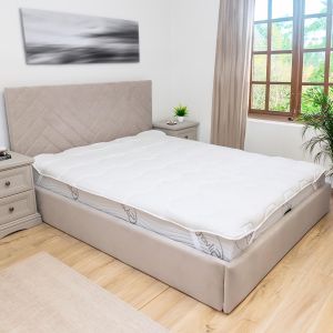 Ulteronixshop-Surmatelas 90x200cm - Surmatelas Prot&egrave;ge-Matelas Protection de Matelas Housse Anti-acariens sous-Matelas Protecci&oacute;n de colch&oacute;n Prot&egrave;ge-sommier 90x200 cm - Neuf