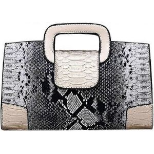 Femmes Vintage Rabat Fourre-tout Top Handle Satchel Sacs &agrave; main PU Cuir Pochette Sac &agrave; main Bandouli&egrave;re BagY-gold - Neuf