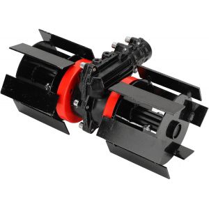 Mevronisshop-T&ecirc;te De Herbe &Eacute;lectrique &Agrave; 9 Dents, Bordure, Roue De Labour Profond, Motoculteur De Jardin Universel, Accessoire De Sol Meuble, D&eacute;broussailleuse Pour Cour, Pelouse Et - Neuf