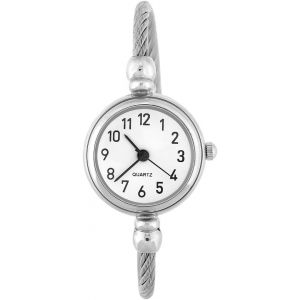 Kalanka-Montre Femme 4 Couleurs Montre Analogique Pour Femme Avec Bracelet En Alliage De Quartz Rond Analogique Avec Bracelet &Agrave; Breloques - Neuf