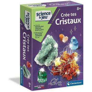 KAAQL-Science&Jeu&iquest;Cr&eacute;e Tes Cristaux Pour Enfants 8 Ans+|Kit Scientifique Avec Alun,Tubes Et Lunettes|Exp&eacute;riences De Chimie &Agrave; R&eacute;aliser &Agrave; La Maison|Activit&eacute; Ludique Et P&eacute;dagogique - Neuf