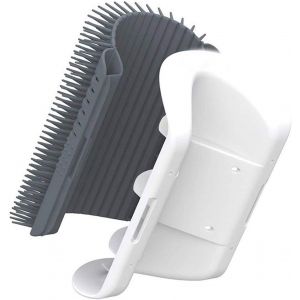 3.0 Plus Doux Auto Toiletteur Pour Chat Avec Herbe &Agrave; Chat, Coin De Mur Brosse De Massage, Grattoir Mural Chat, Self Groomer Brosse Massage Chat, Chat Adore Se Frotter T&ecirc;te Et Corps, 1 Paquet - Neuf