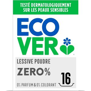 KGABERY-Zero Lessive En Poudre,Fraîcheur Longue Durée,Sans Parfum Ni Colorant,16 Lavages,Boîte De 1,2 Kg - Neuf